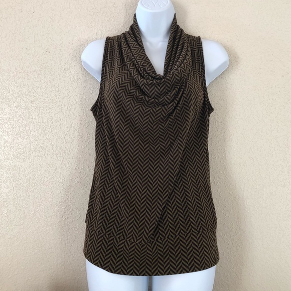 Michael Kors Tops - 3/$20 Michael Kors Cowl Neck Chevron Print SP